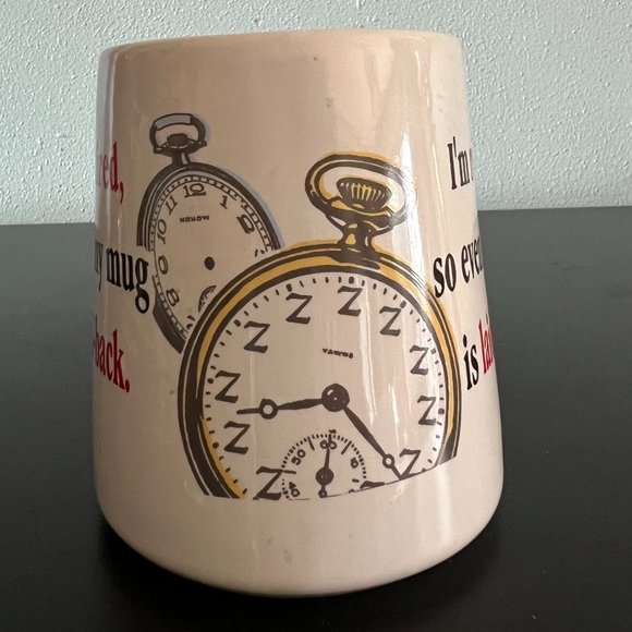 Hallmark Shoebox “I’m Retired So Even My Mug Is Laid-back” Retirement ~ Retiree - Picture 2 of 7